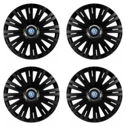 Puklice pre VW (modré) 16 ACTIVE RC BLACK