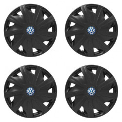 Puklice pre VW (modré) pre dodávky 16 Craft black