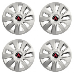 Puklice pre Mitsubishi (červené) 14 STRATOS RC