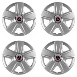 Puklice pre Mitsubishi (červené) 14 ESPRIT RC