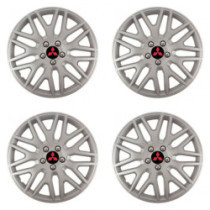 Puklice pre Mitsubishi (červené) 15 DAKAR