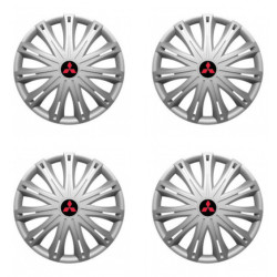 Puklice pre Mitsubishi (červené) 15 SPARK