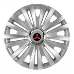 Puklice pre Mitsubishi (červené) 15 ROYAL