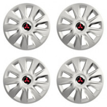 Puklice pre Mitsubishi (červené) 16 STRATOS RC