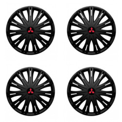 Puklice pre Mitsubishi (červené) 16 SPARK BLACK