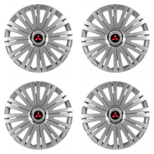 Puklice pre Mitsubishi (červené) 16 ACTIVE RC