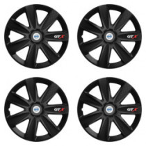 Puklice pre Volvo (biele) 14 GTX CARBON black