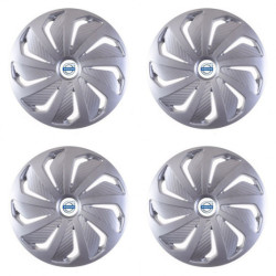 Puklice pre Volvo (biele) 15 WIND RC SI