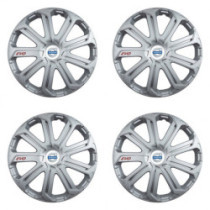 Puklice pre Volvo (biele) 15 Evo silver