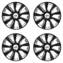 Puklice pre Volvo (biele) 15 STRATOS BS