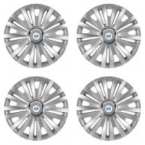 Puklice pre Volvo (biele) 15 ROYAL