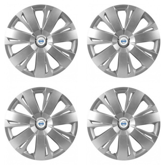 Puklice pre Volvo (biele) 15 ENERGY RC