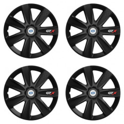 Puklice pre Volvo (biele) 16 GTX CARBON black