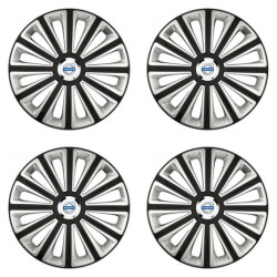 Puklice pre Volvo (biele) 16 TREND RC double colour