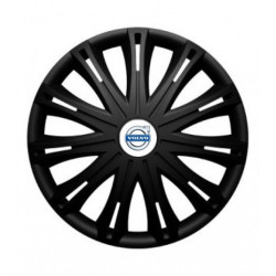 Puklice pre Volvo (biele) 16 SPARK BLACK