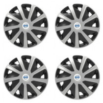 Puklice pre Volvo (biele) pre dodávky 16 Craft silver and black