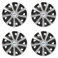 Puklice pre Volvo (biele) pre dodávky 16 Craft silver and black