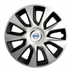 Puklice pre Volvo (biele) 17 STRATOS double colour