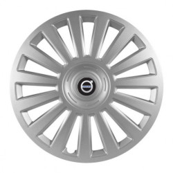 Puklice pre Volvo (čierne) 14 Luxury