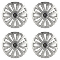 Puklice pre Volvo (čierne) 14 TREND RC