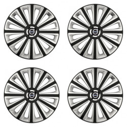 Puklice pre Volvo (čierne) 14 TREND RC double colour