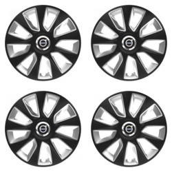 Puklice pre Volvo (čierne) 14 STRATOS BS