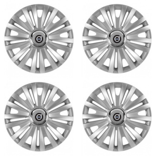 Puklice pre Volvo (čierne) 14 ROYAL RC