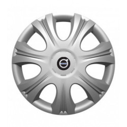 Puklice pre Volvo (čierne) 15 IMPULSE