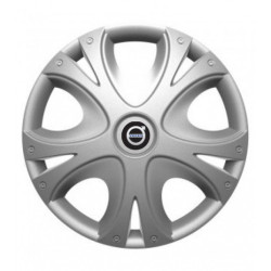 Puklice pre Volvo (čierne) 15 DYNAMIC