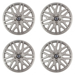 Puklice pre Volvo (čierne) 16 DAKAR