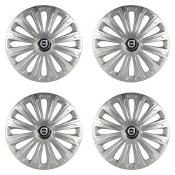 Puklice pre Volvo (čierne) 16 TREND RC