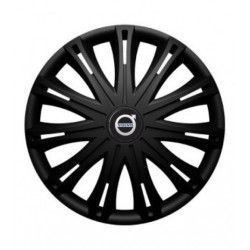 Puklice pre Volvo (čierne) 16 SPARK BLACK