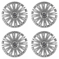 Puklice pre Volvo (čierne) 16 ACTIVE RC