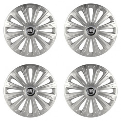 Puklice pre Fiat (čierny) 14 TREND RC