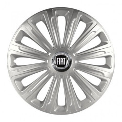 Puklice pre Fiat (čierny) 14 TREND RC