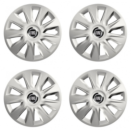 Puklice pre Fiat (čierny) 14 STRATOS RC