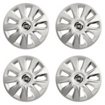 Puklice pre Fiat (čierny) 15 STRATOS RC