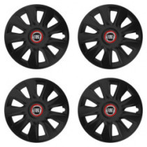 Puklice pre Fiat (čierny) 16 STRATOS RR black