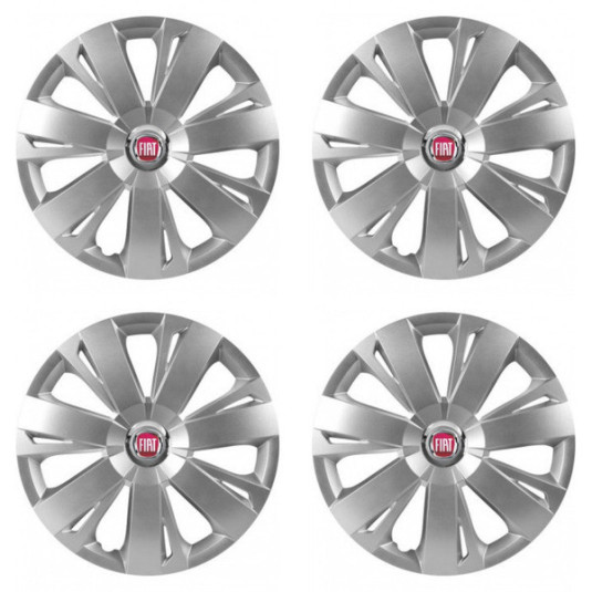 Puklice pre Fiat (červené) 15 ENERGY RC