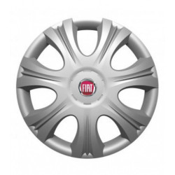 Puklice pre Fiat (červené) 16 IMPULSE 16-VERSACO