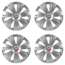 Puklice pre Fiat (červené) 16 ENERGY RC