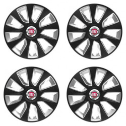 Puklice pre Fiat (červené) 17 STRATOS BS