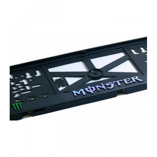 Podložka pod ŠPZ 3D Monster