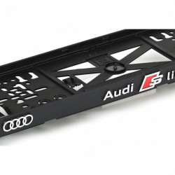 Podložka pod ŠPZ 3D AUDI S LINE