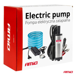 Elektrické čerpadlo na naftu 12V ponorné, priemer 38 mm -súprava s hadicou