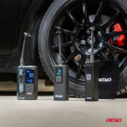 Bezdrôtový vzduchový kompresor LED USB-C 40W AMiO-04378