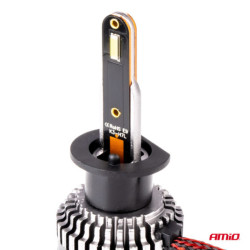 LED žiarovky hlavného svietenia K3 H1 12V 6000K canbus AMIO-03680