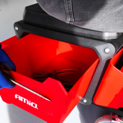 Dielenská stolička na kolieskach s úložným priestorom na náradie 150kg AMiO-04268