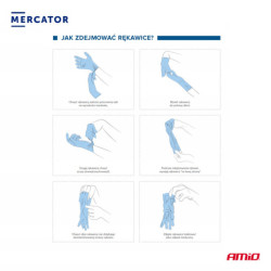 Nitrilové rukavice Nitrylex Basic veľkosť XL, 100 ks black