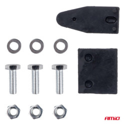 Klaksón fanfára chróm 640 mm 12V 24V AMiO-04076